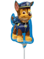 Paw Patrol Chase Mini Shape Air-Fill Foil Balloon Paw Patrol Chase Mini Shape Air-Fill Foil Balloon